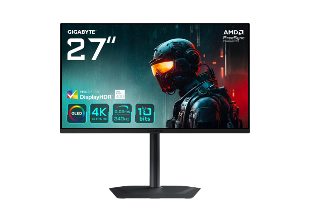 GIGABYTE MO27U2 OLED 4K UHD Gaming Monitor computerskærm 68,6 cm (27